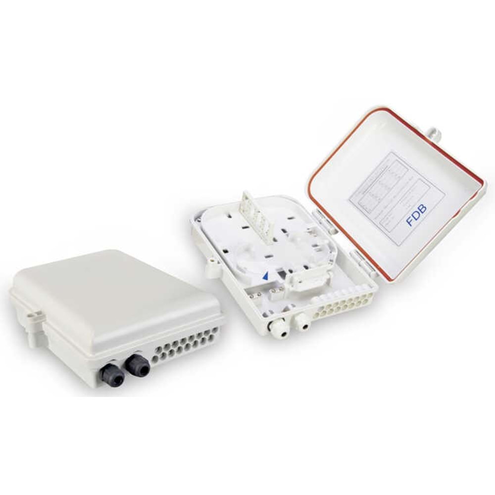 AKSESUAR OUTDOOR BOX IP65 4 PORT LC DX-SC-SX