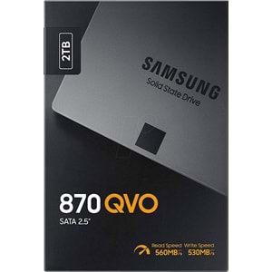 SSD SAMSUNG 2TB 870QVO MZ-77Q2T0BW 2.5