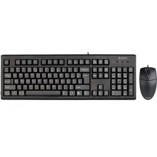 KLAVYE A4 Tech KM-72620D Klavye+Mouse Siyah