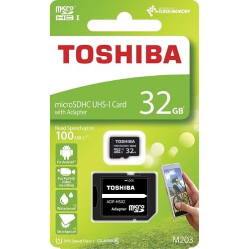SD CARD TOSHIBA 32GB THN-M203K0320EA MICRO C10