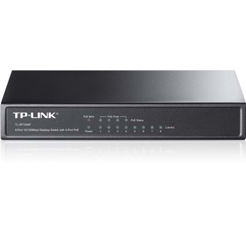 SWITCH TP-LINK TL-SF1008P 8PORT 10/100 4PORT POE+