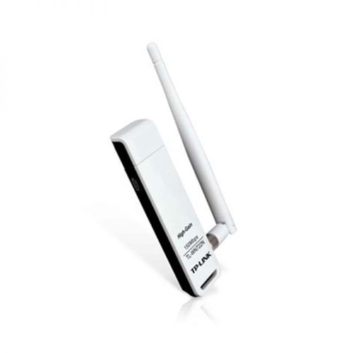 USB ADAPTOR TP-LINK TL-WN722N 150MBPS ANTENLİ