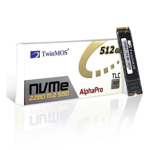 SSD TWINMOS 512GB M.2 PCIE NVME 2455/1832 NVMEFGBM2280